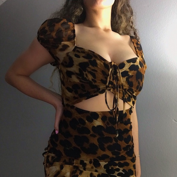 Leopard mini dress - Picture 3 of 3
